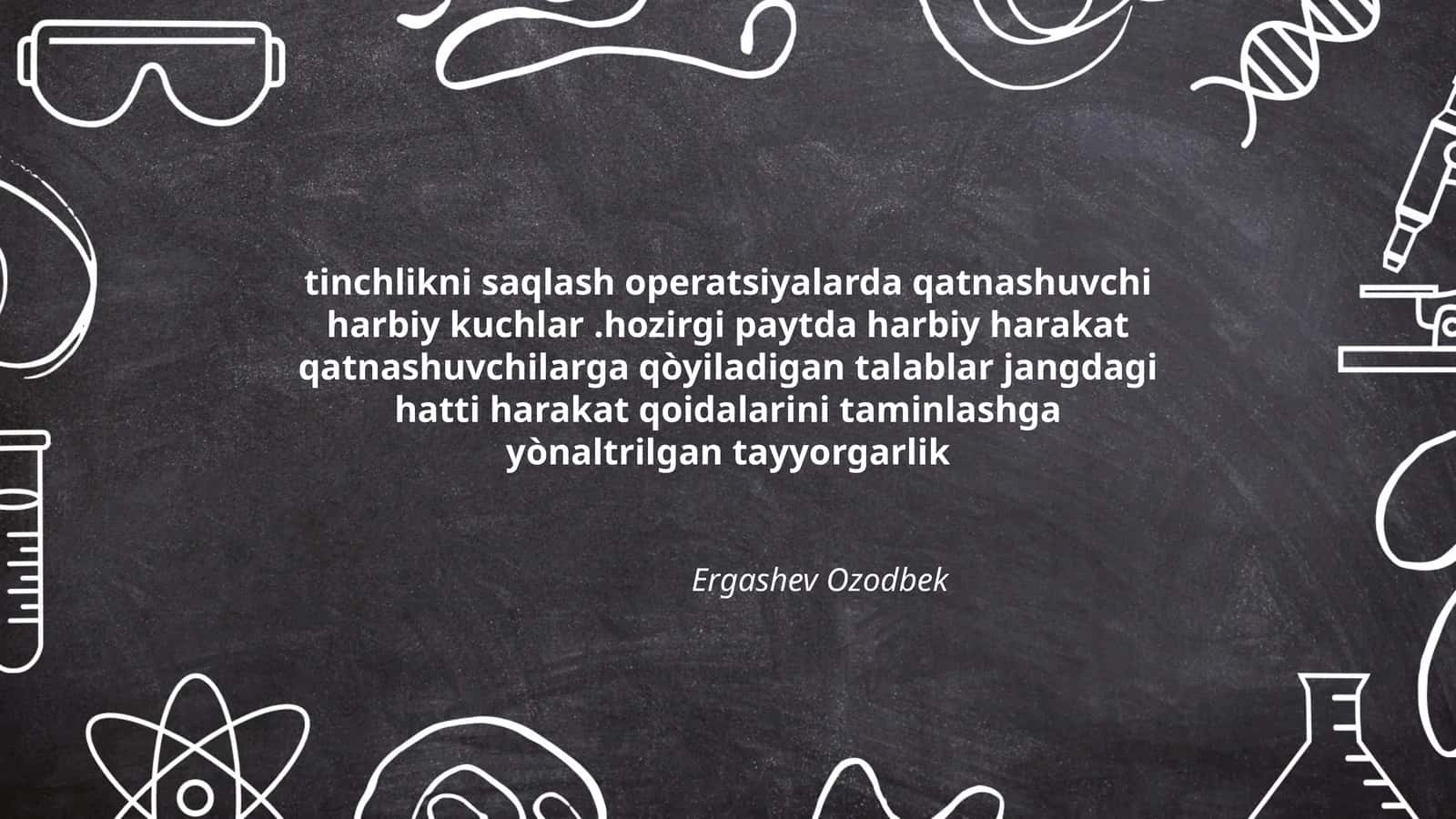 Harbiy qushchilarning tayyorgarligi