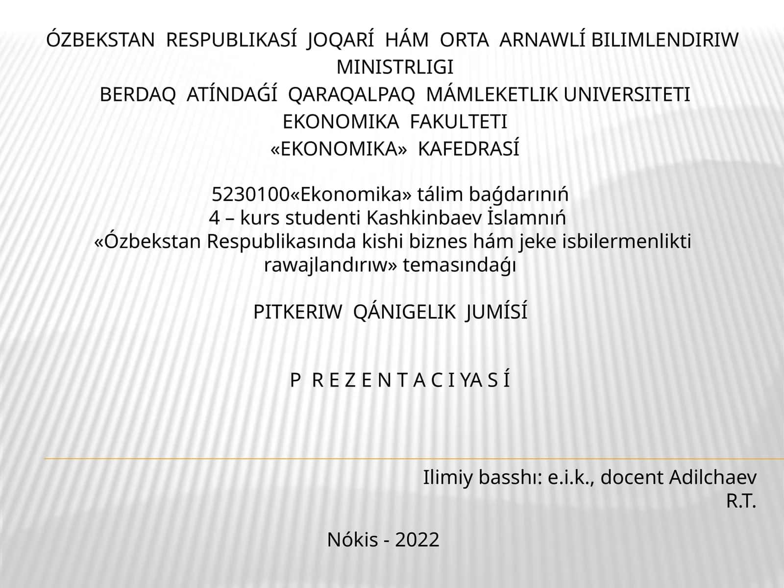 Ekonomika Tálim Baǵdarı
