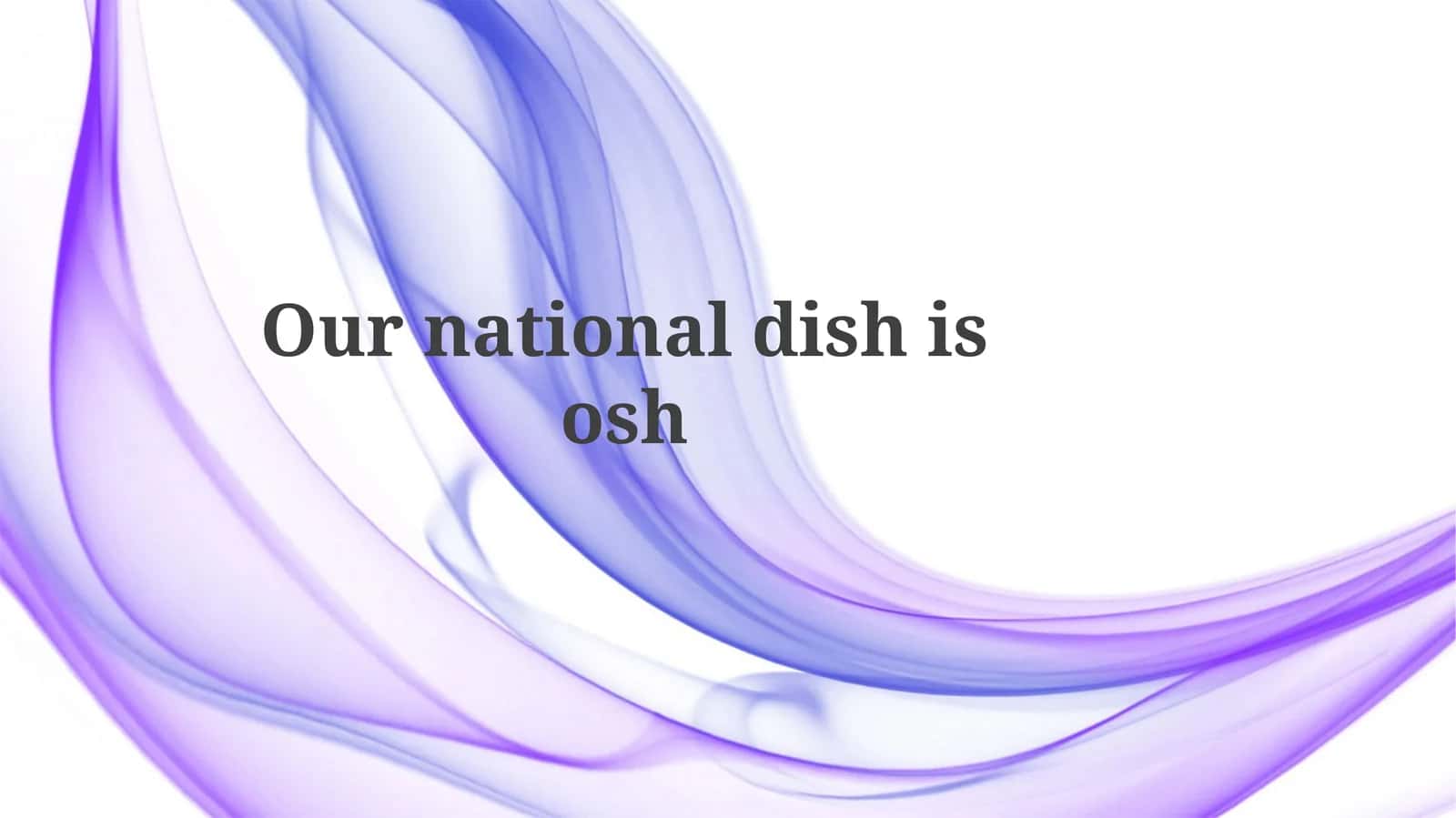 Osh: A Culinary Journey Through History and Tradition