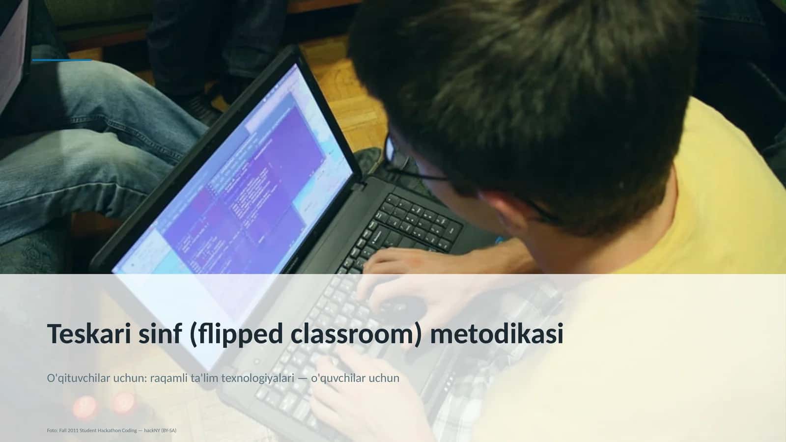 Teskari sinf (flipped classroom) metodikasi