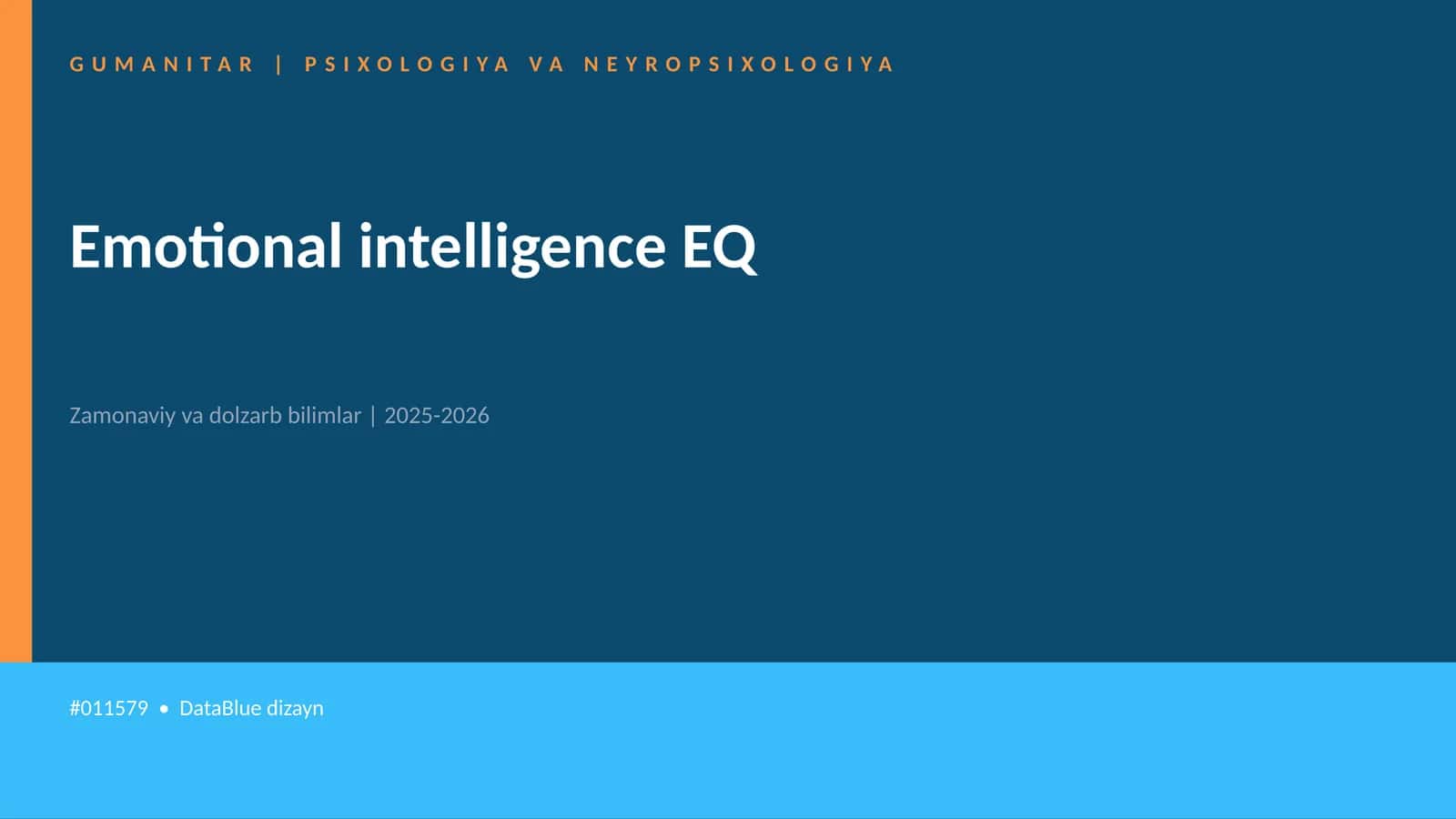 Emotional intelligence EQ