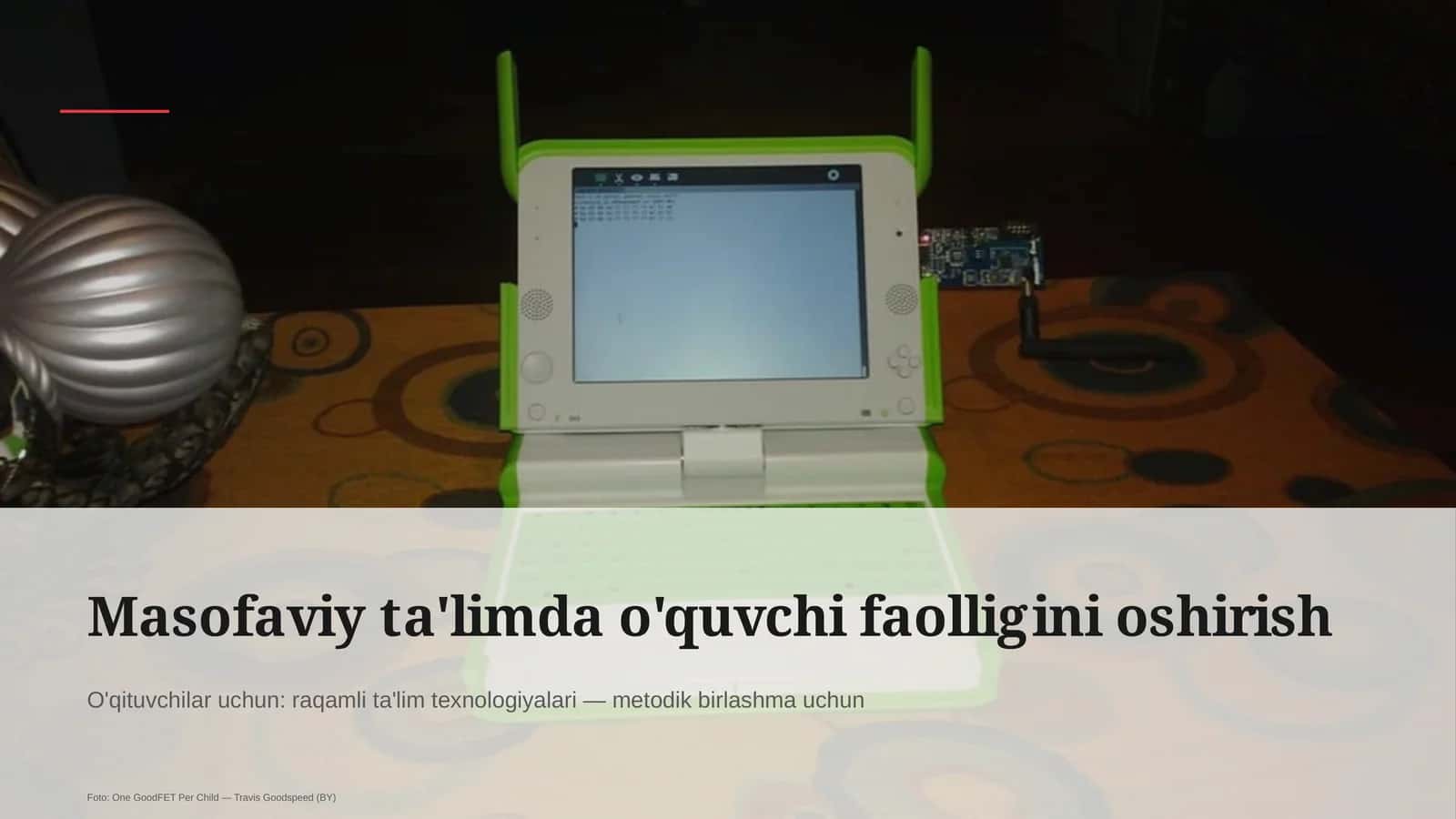 Raqamli ta'lim texnologiyalari — metodik birlashma