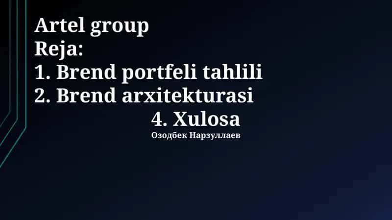Artel group