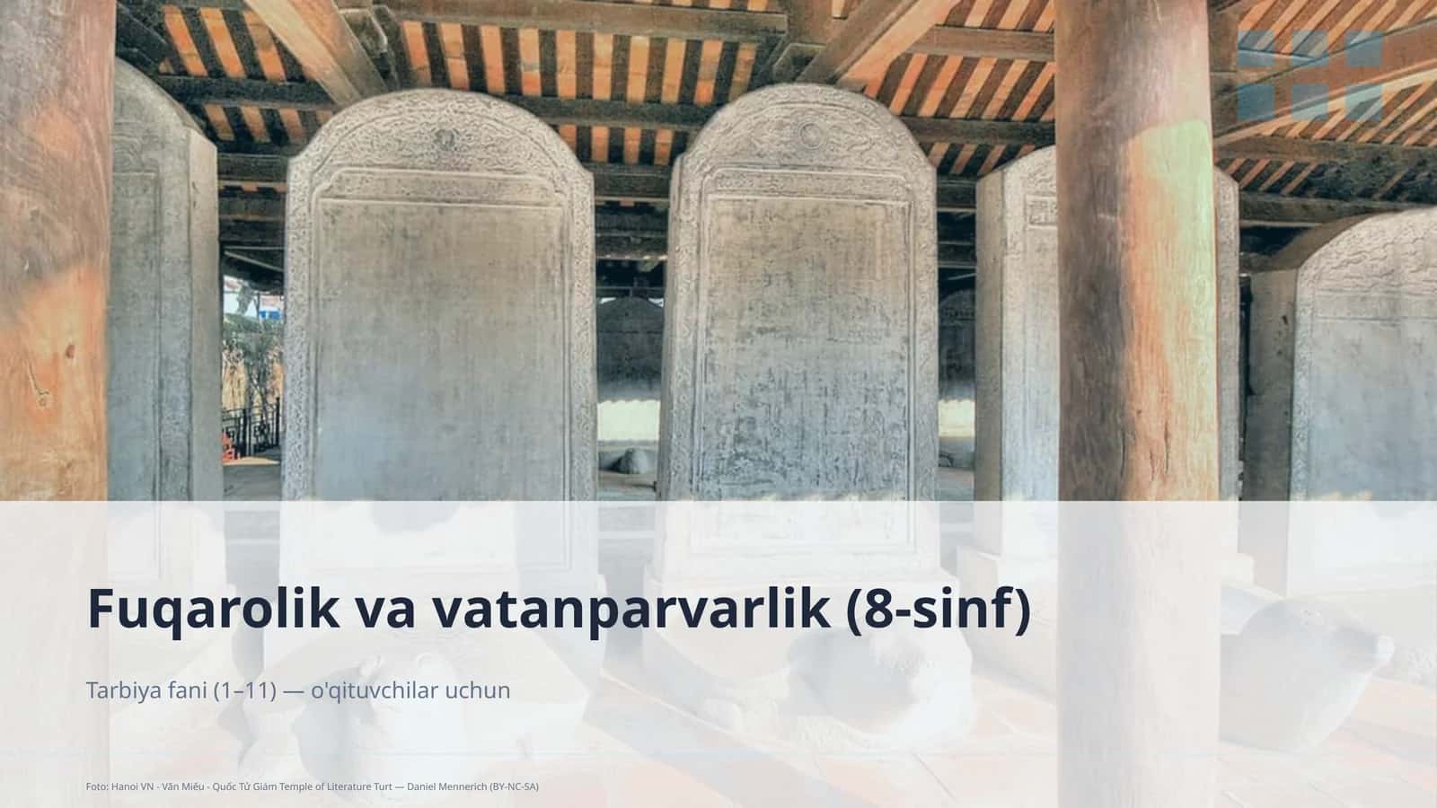 Fuqarolik va vatanparvarlik (8-sinf)