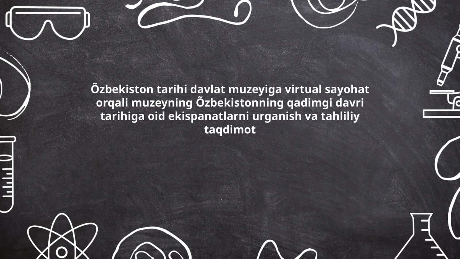 O'zbekistonning qadimgi davri tarixi