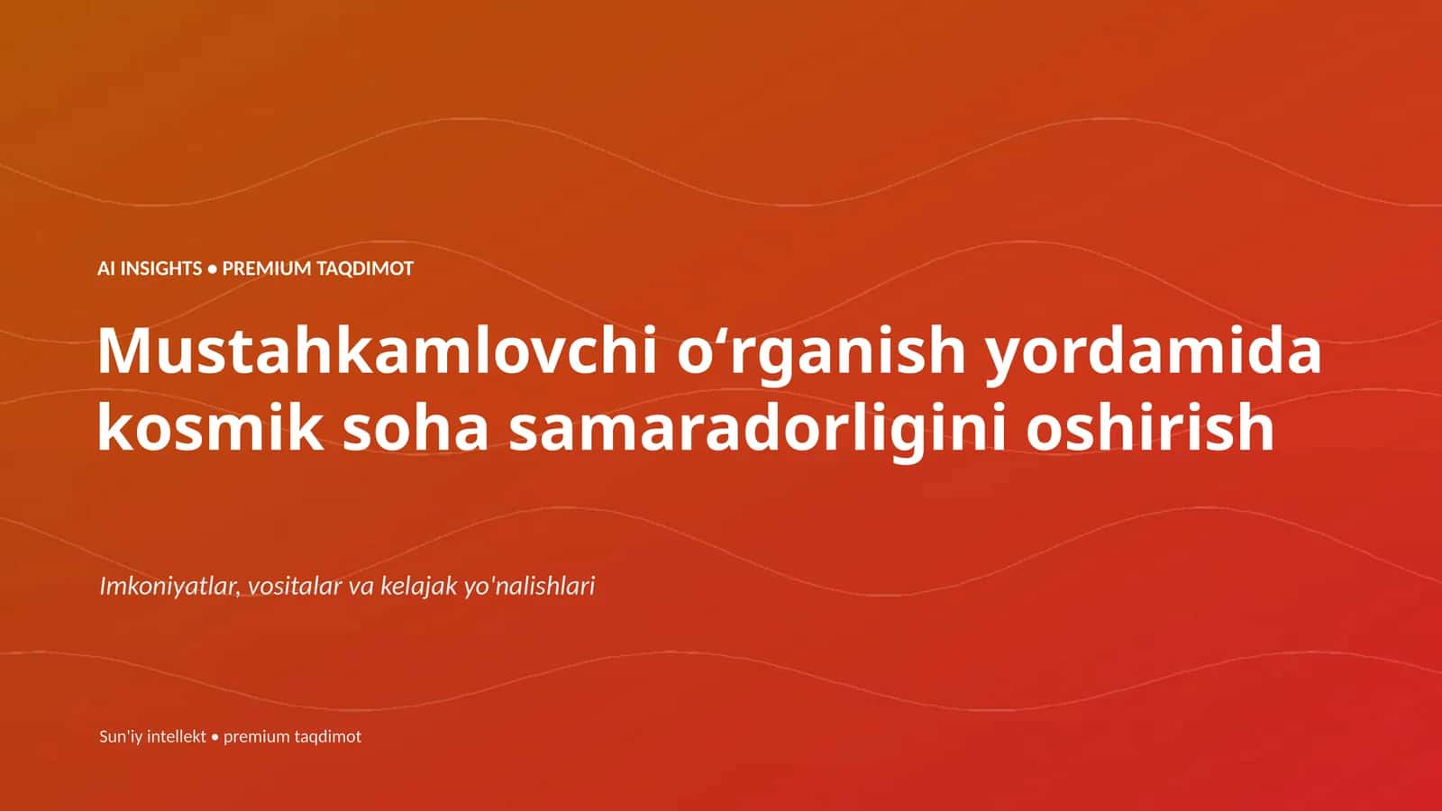 Premium Taqdimot
