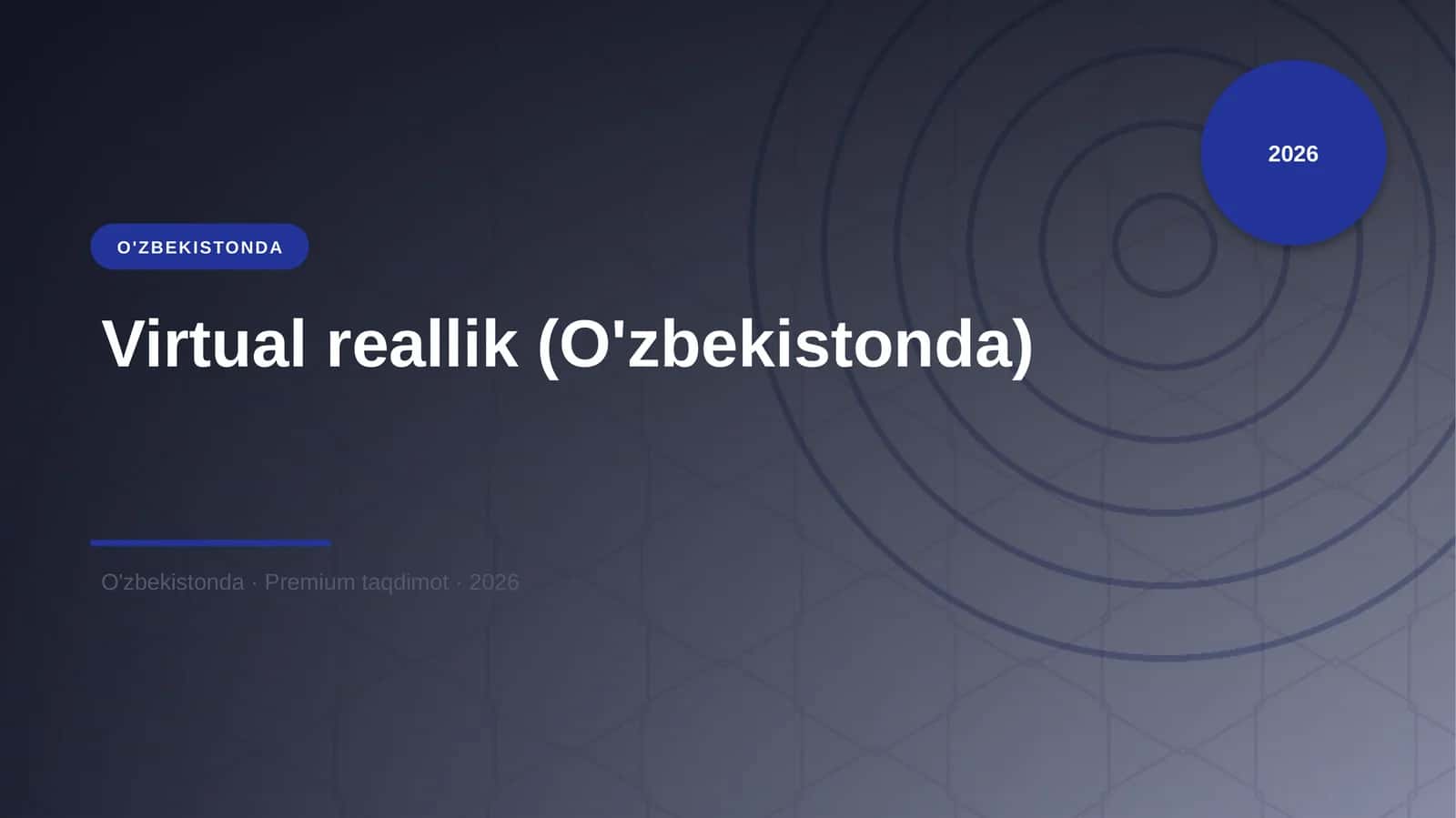 Virtual reallik (O'zbekistonda)