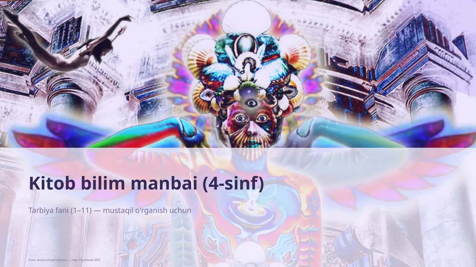 Kitob bilim manbai (4-sinf)