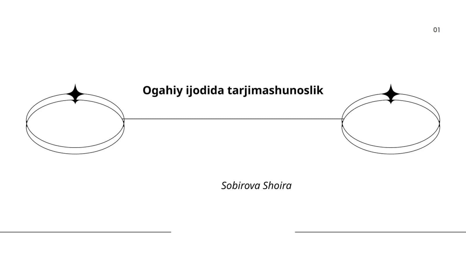 Ogahiy ijodida tarjimashunoslik