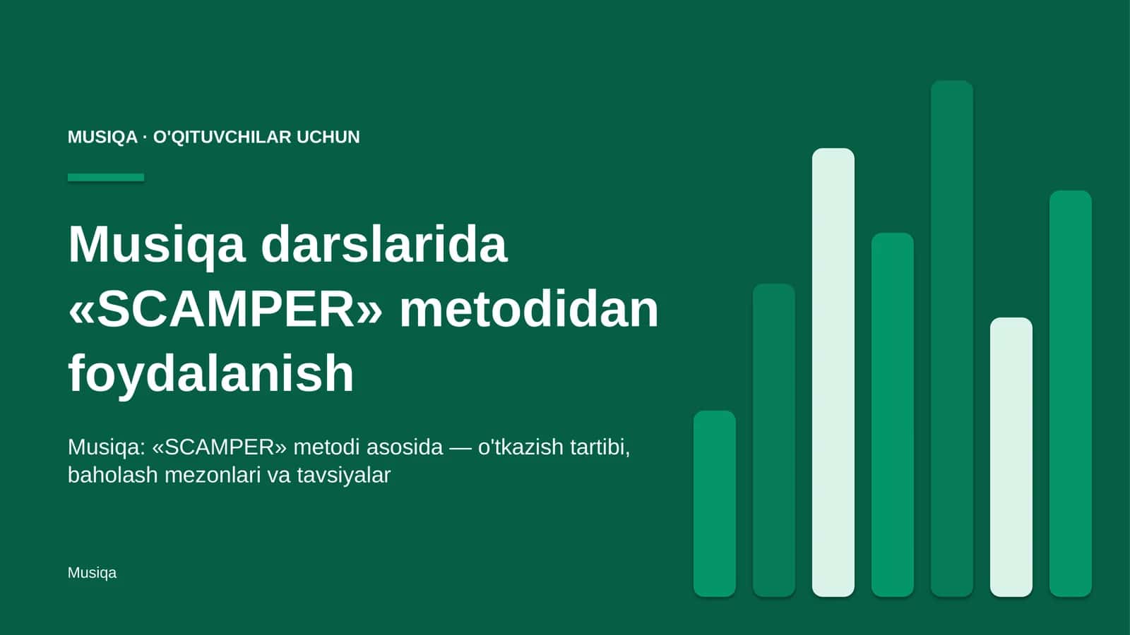 musiqa darslarida scamper metodidan foydalanish 7211