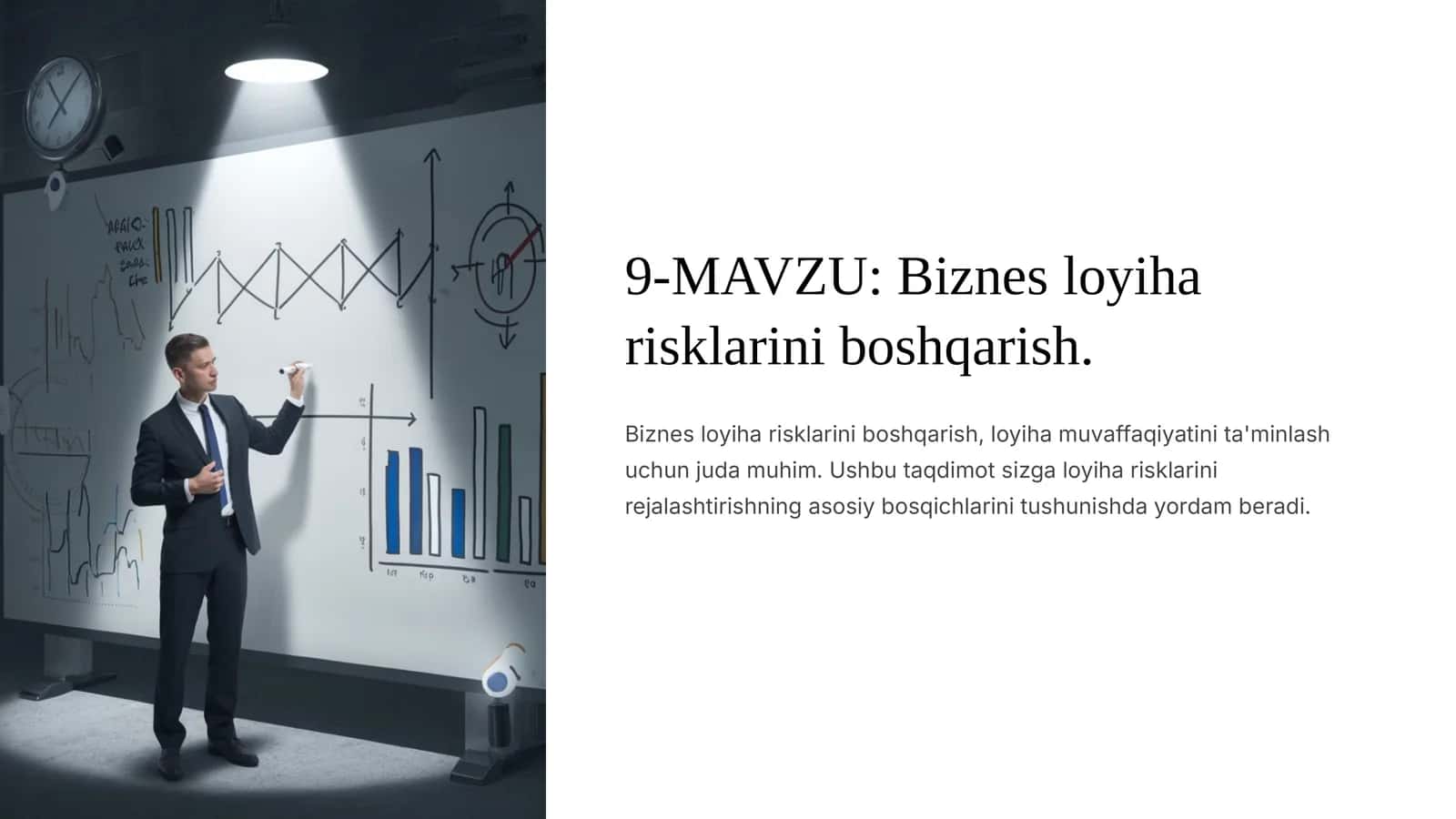 Biznesloyiha risklarini boshqarish