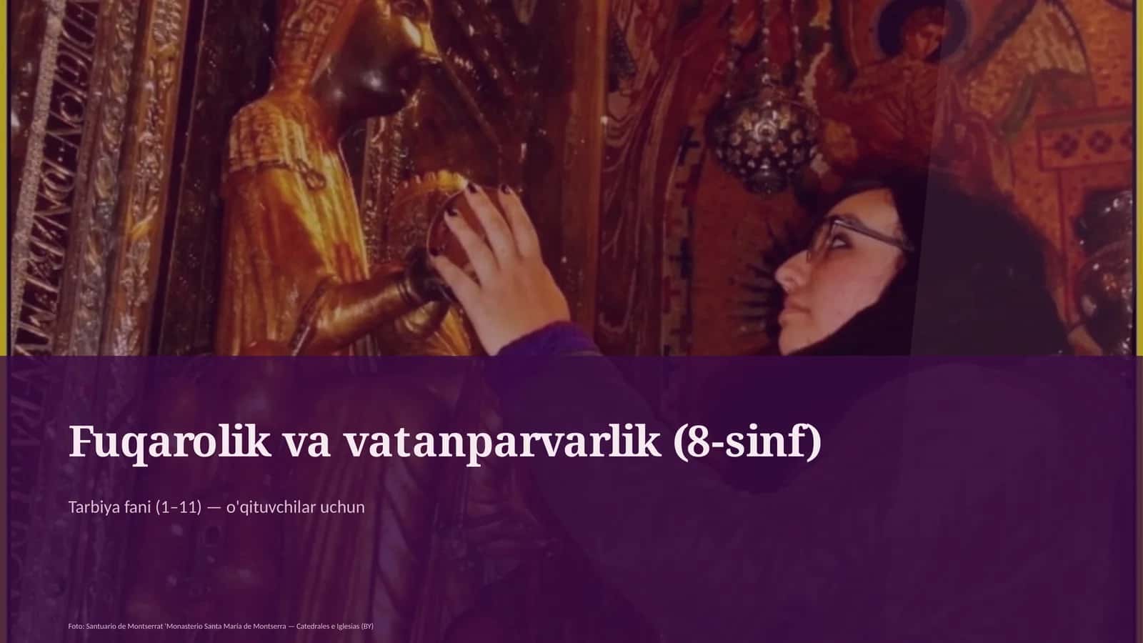 Fuqarolik va vatanparvarlik (8-sinf)