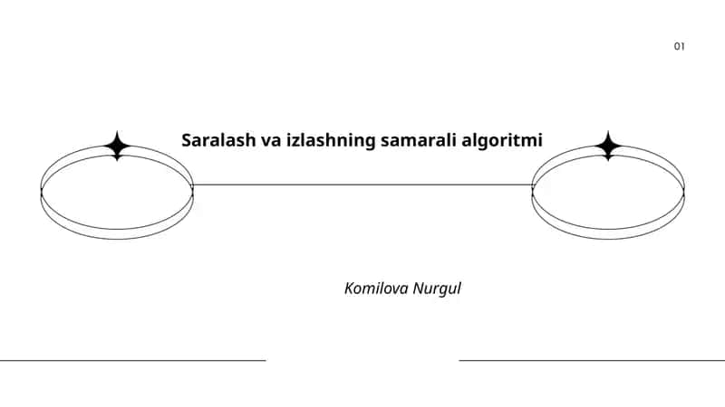 Saralash va izlashning samarali algoritmi