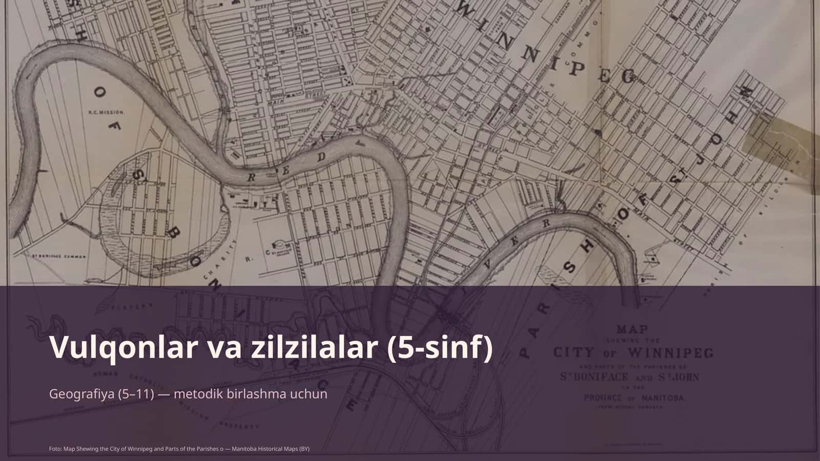 Vulqonlar va zilzilalar (5-sinf)