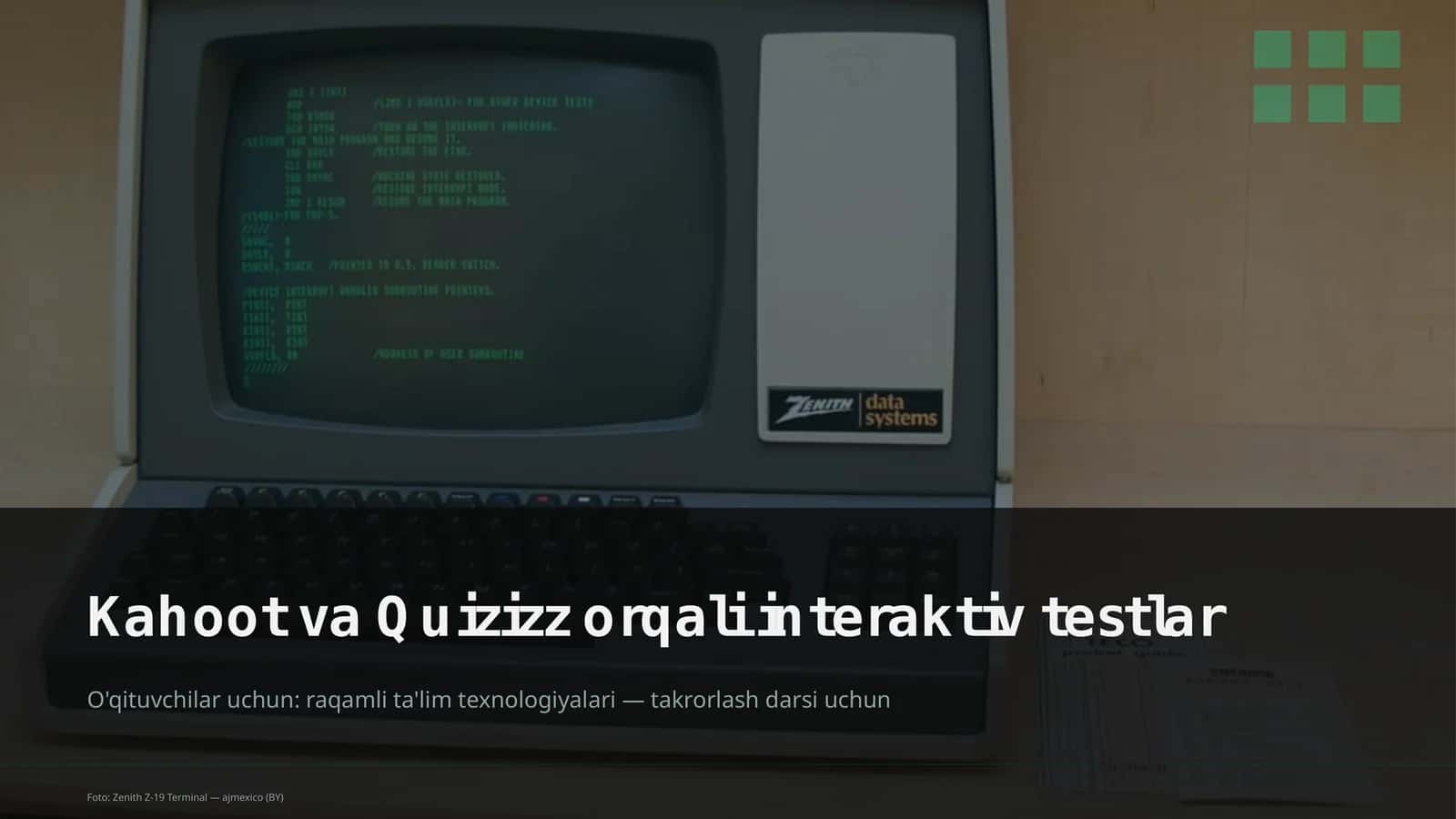 raqamli ta'lim texnologiyalari
