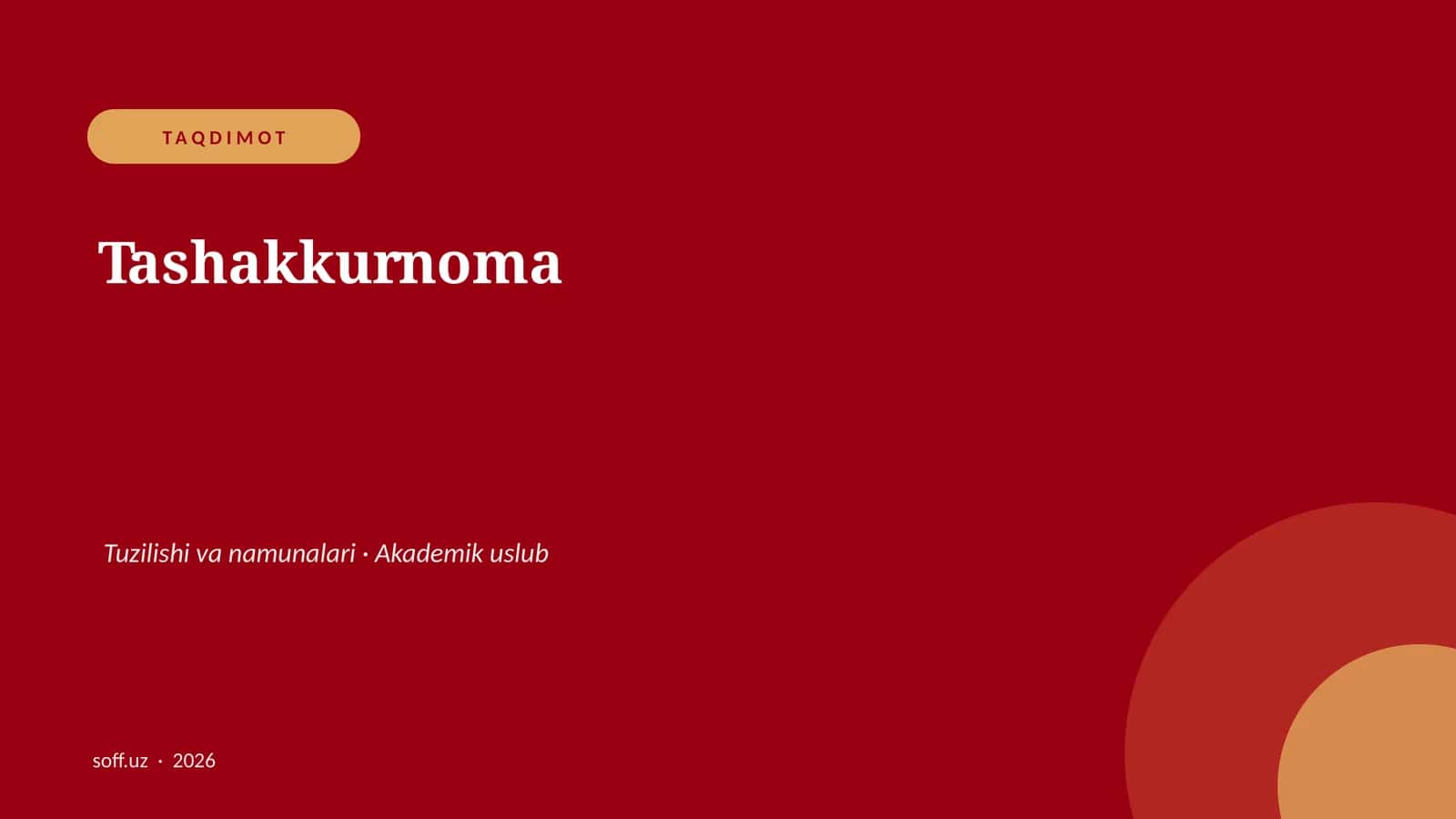 Tashakkurnoma