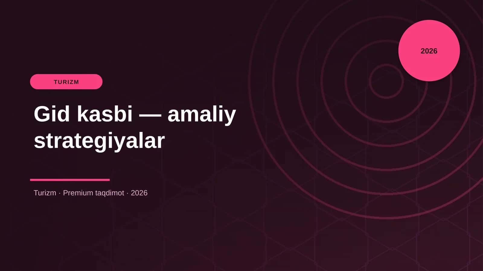 Gid kasbi — amaliy strategiyalar