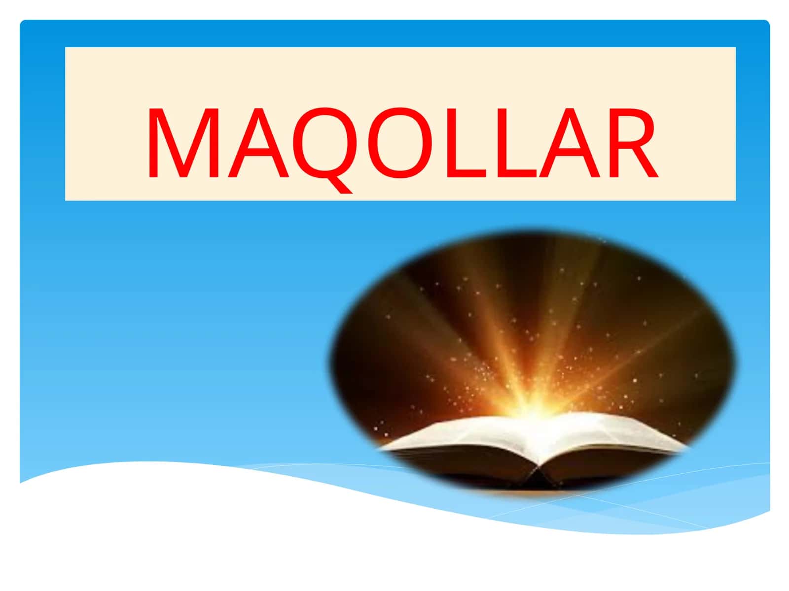 MAQOLLAR