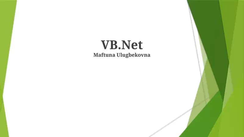 VB.Net