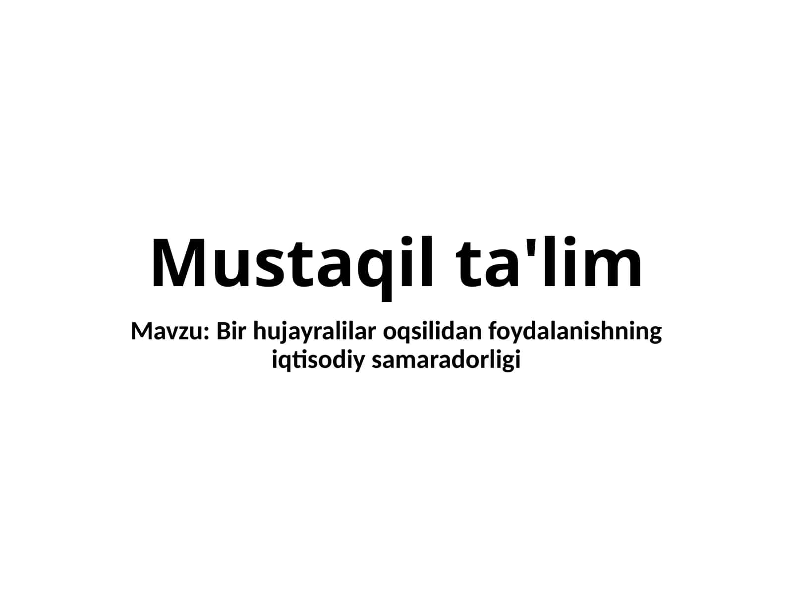 Bir Hujayralilar Turlari