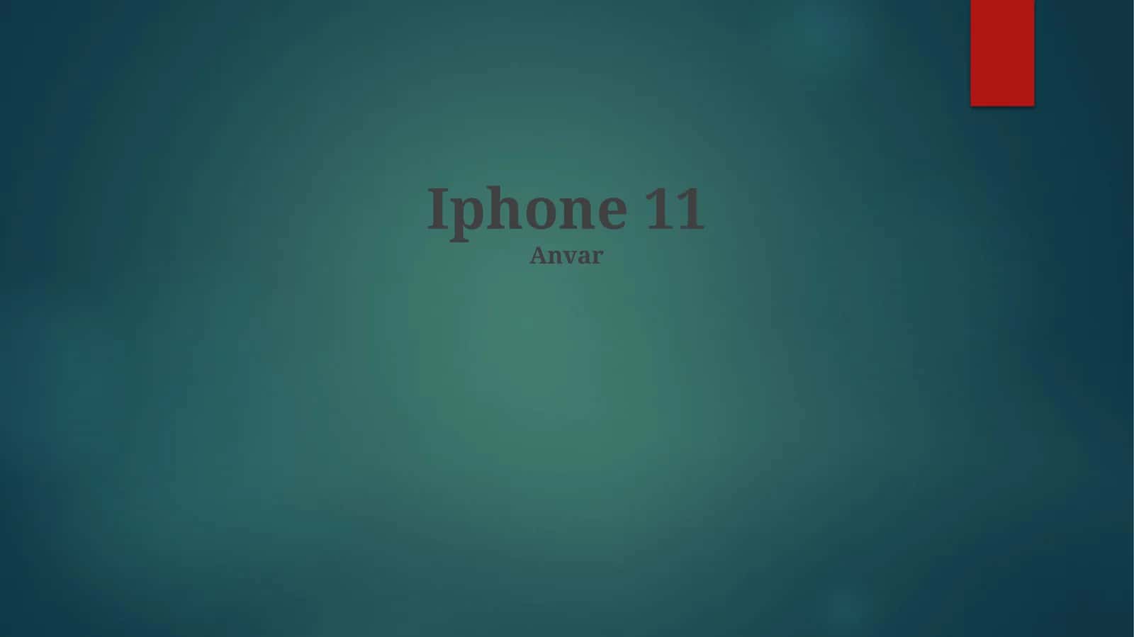 iPhone 11