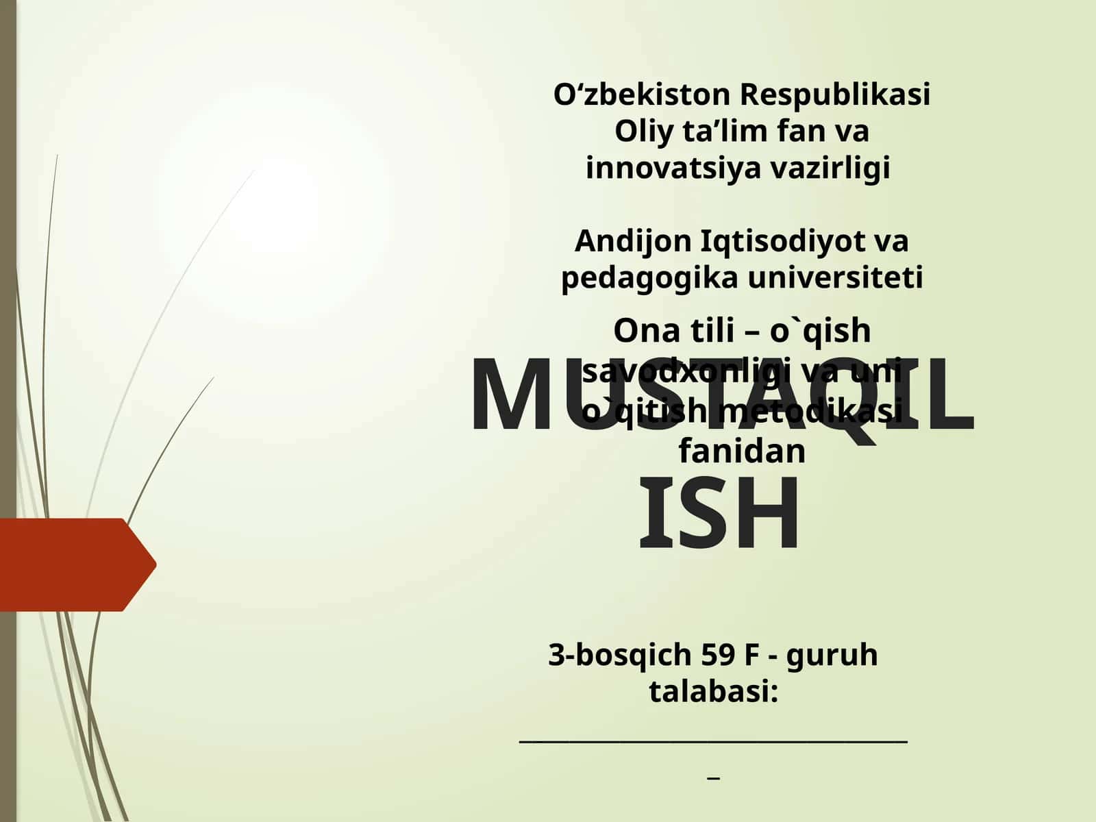O’zbek tilining imlo qoidalari