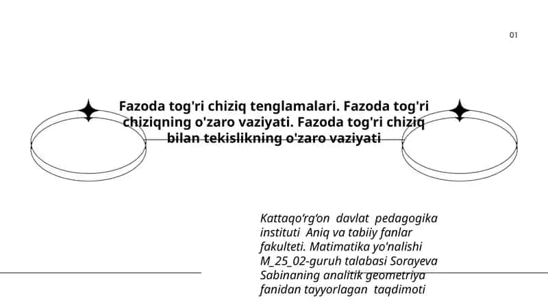 Analitik geometriya