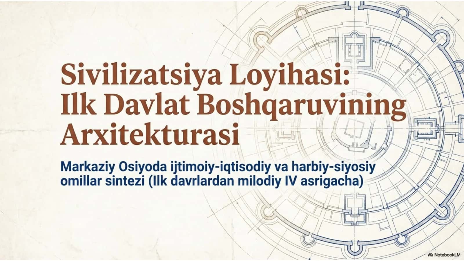 Markaziy Osiyoda ijtimoiy iqtisodiy boshqaruv tizimi ilk davlatlartar