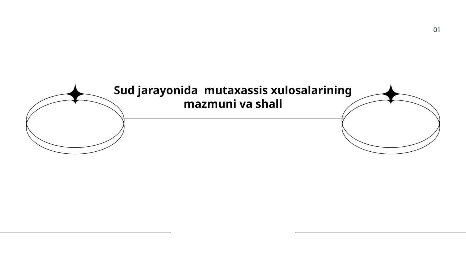 Sud jarayonida mutaxassis xulosalarining mazmuni va shall