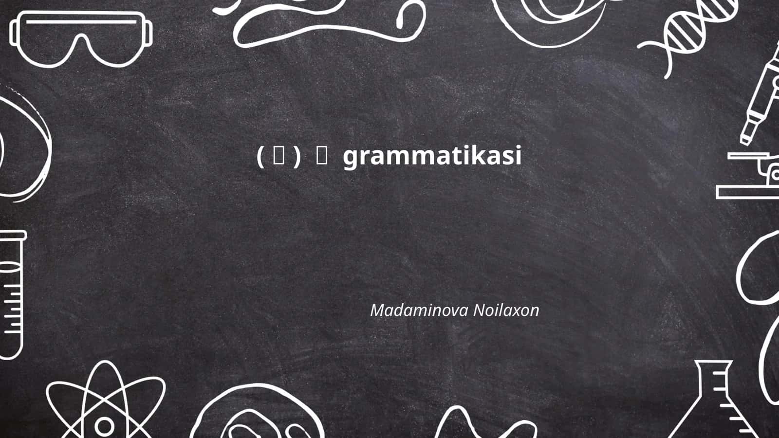 (으) 면 grammatikasi