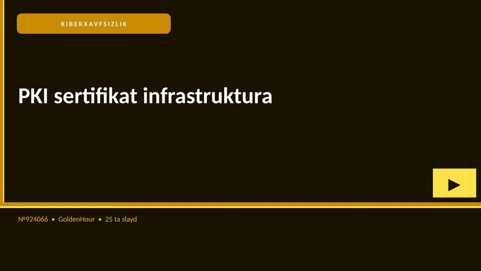 PKI sertifikat infrastruktura
