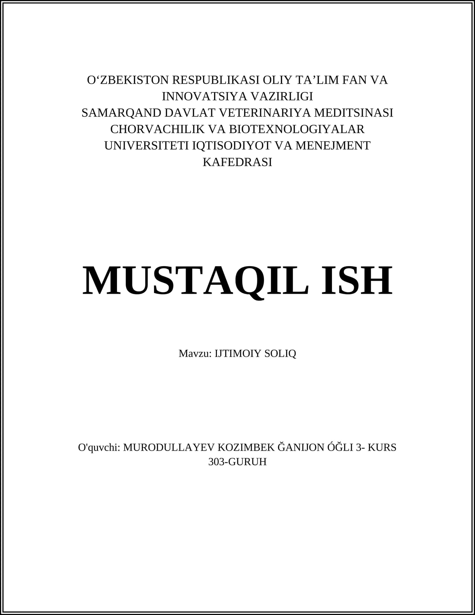Ijtimoiy soliq
