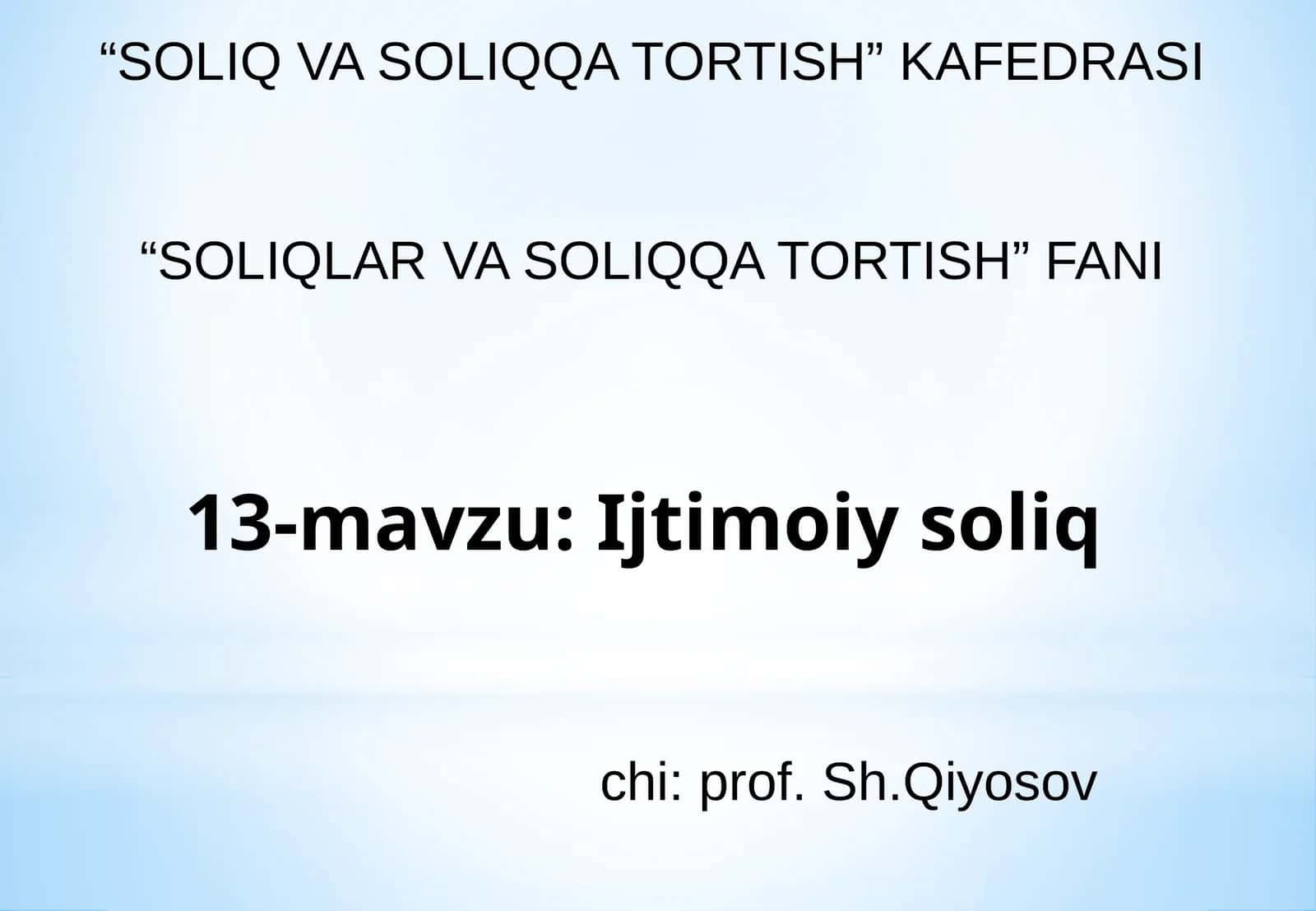 Ijtimoiy soliq