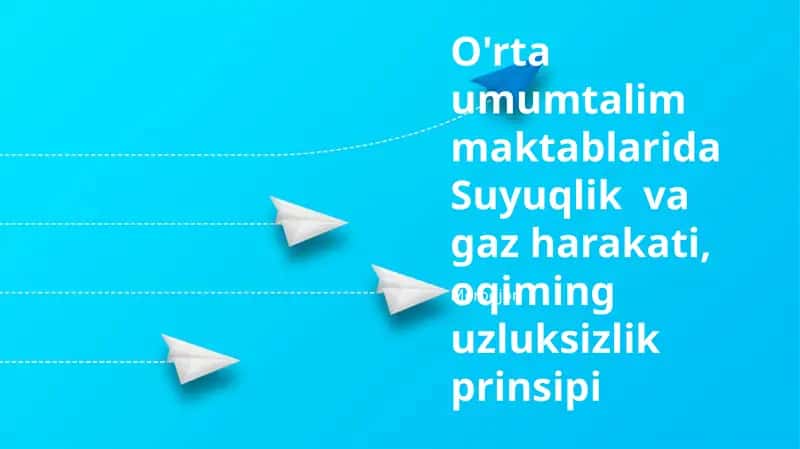 Suyuqlik va Gaz Harakati