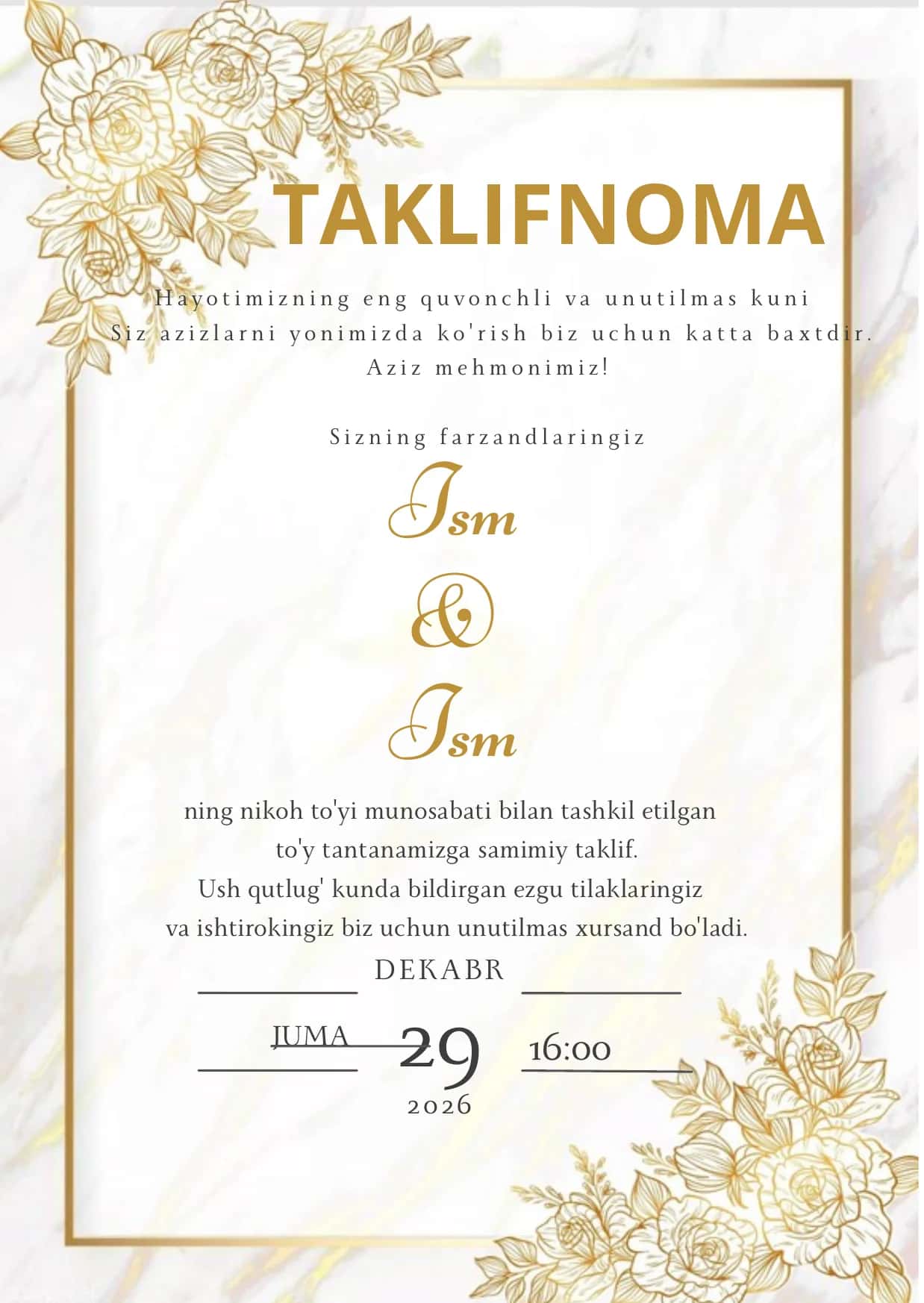 TAKLIFNOMA