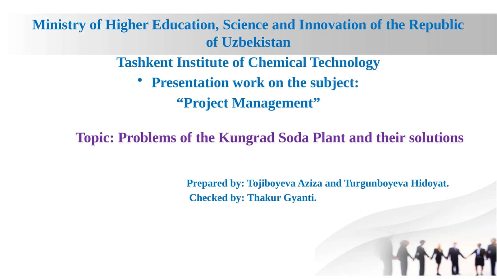Problems of the Kungrad Soda Plant and their solutions