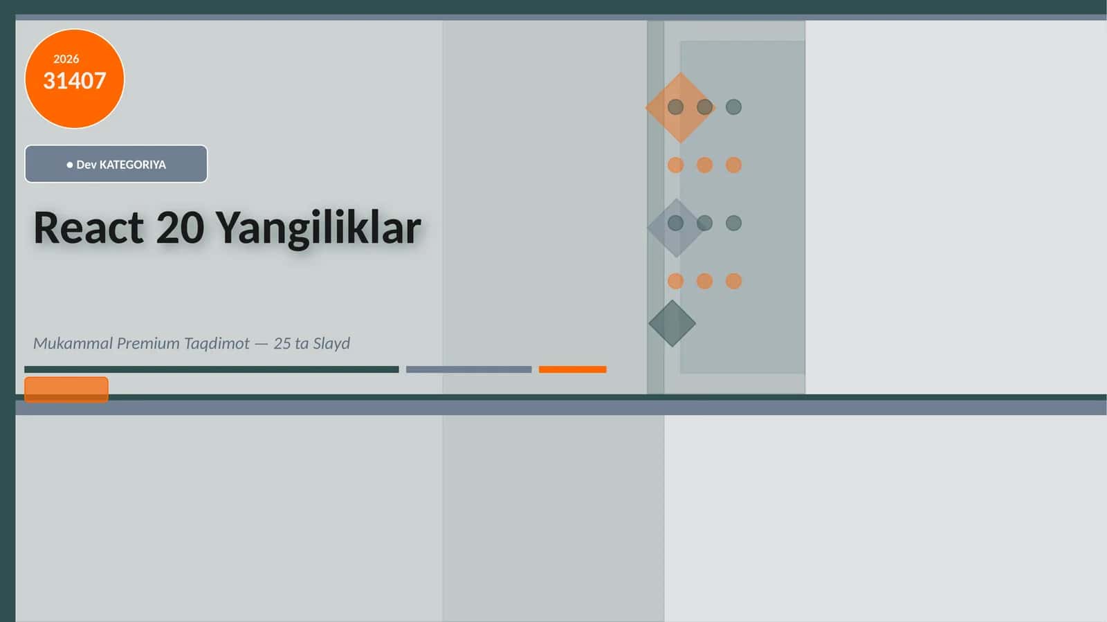 React 20 Yangiliklar