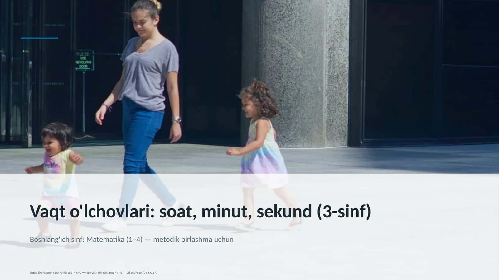 Matematika (1-4) — metodik birlashma uchun