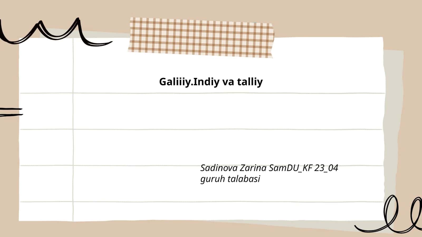 Galliy elementi