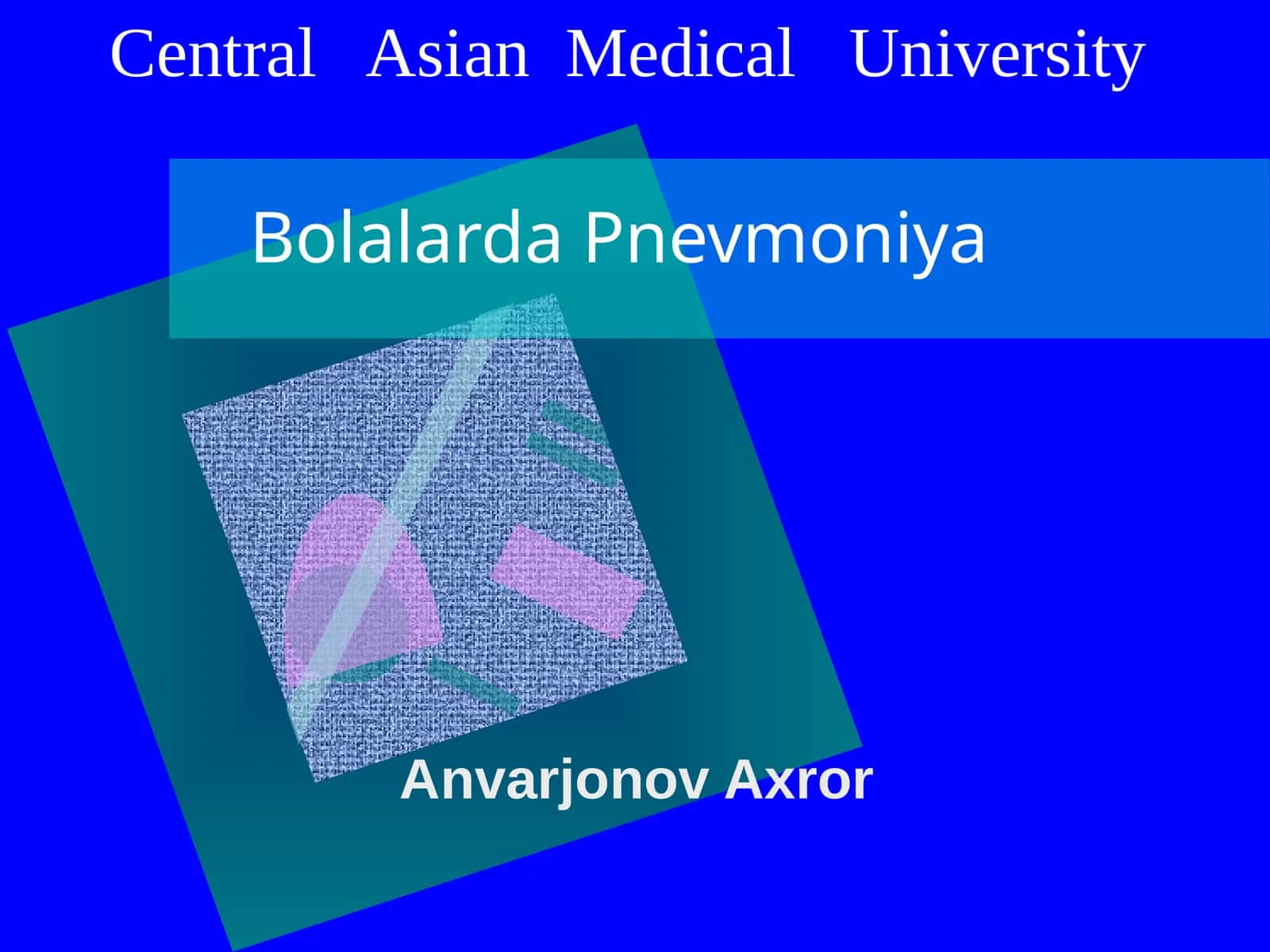 Bolalarda Pnevmoniya