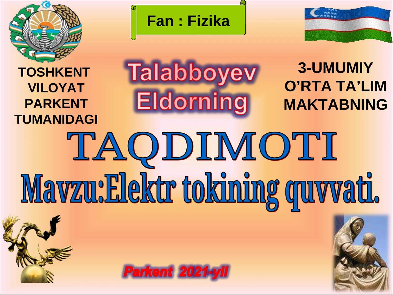 Elektr tokining quvvati