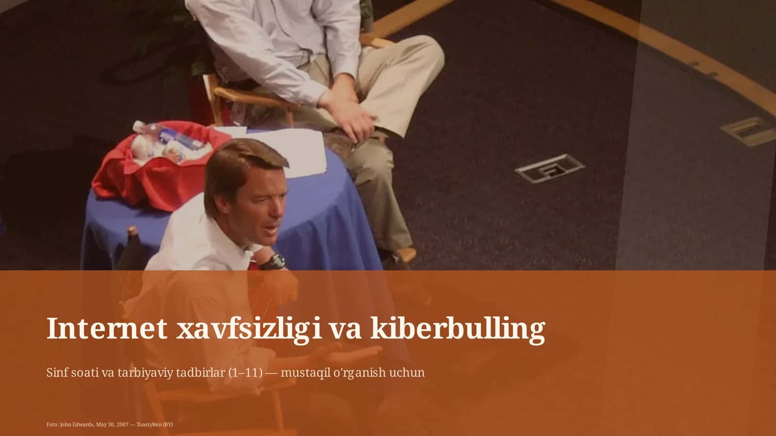 Internet xavfsizligi va kiberbulling