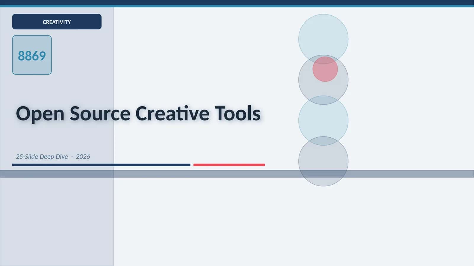 Open Source Creative Tools