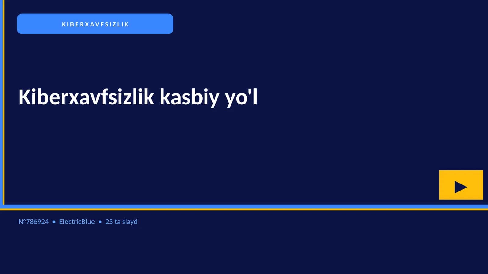Kiberxavfsizlik