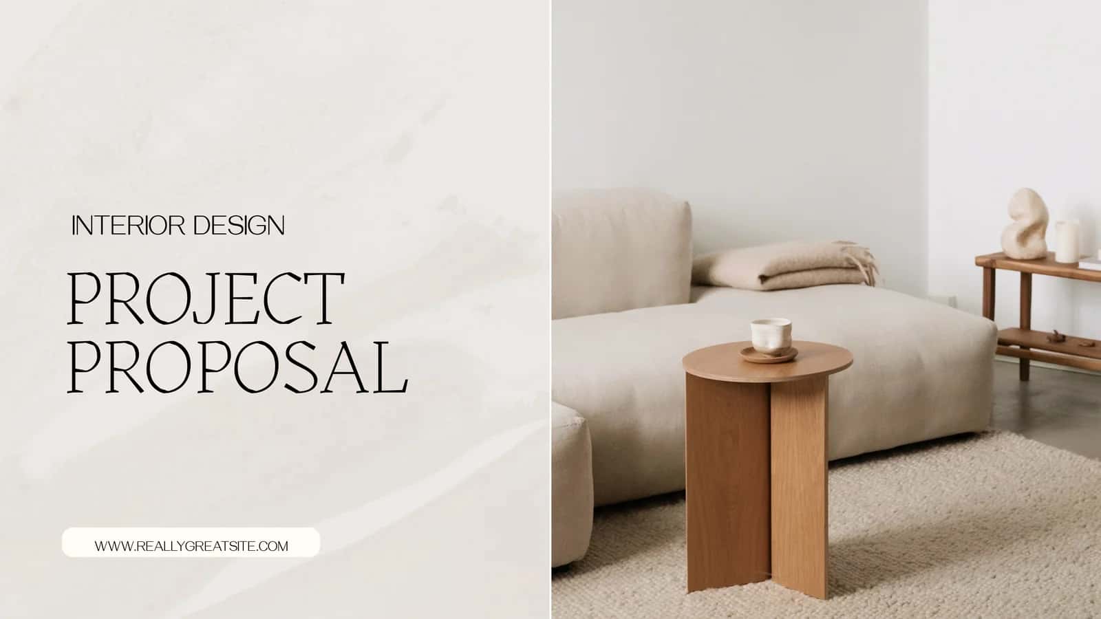 INTERIOR DESIGN PROJECT PROPOSAL