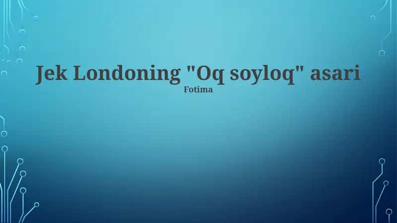 Oq soyloq