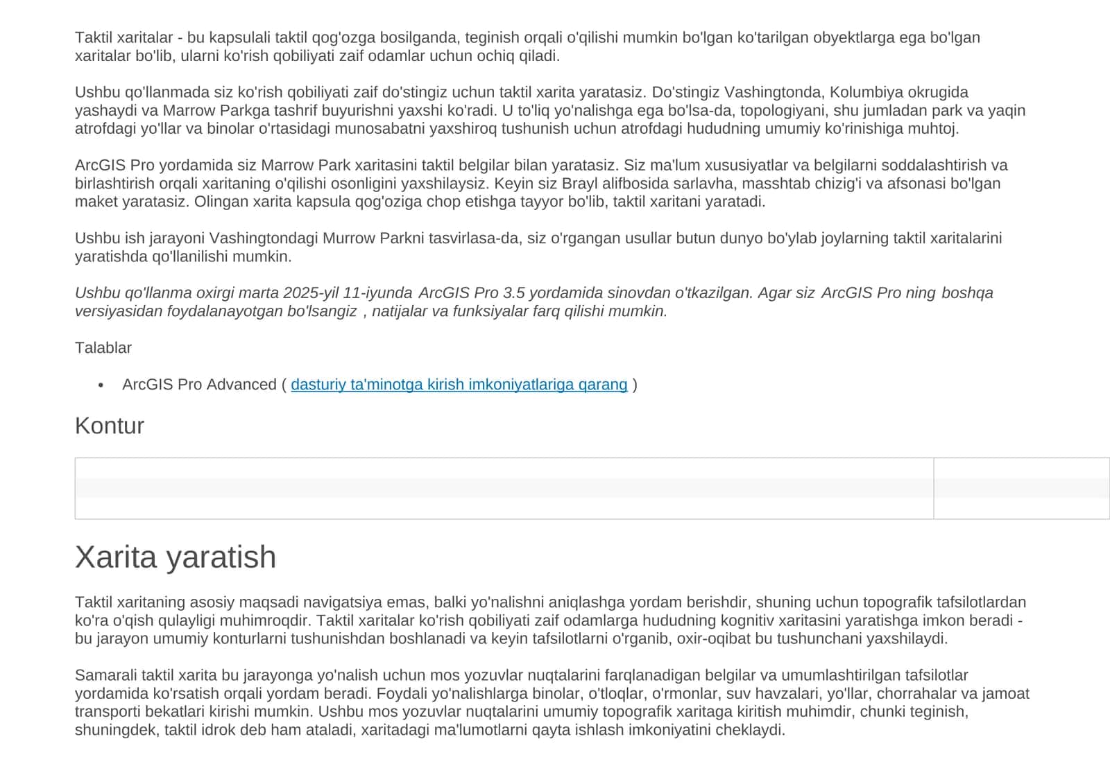 Taktil xaritalar