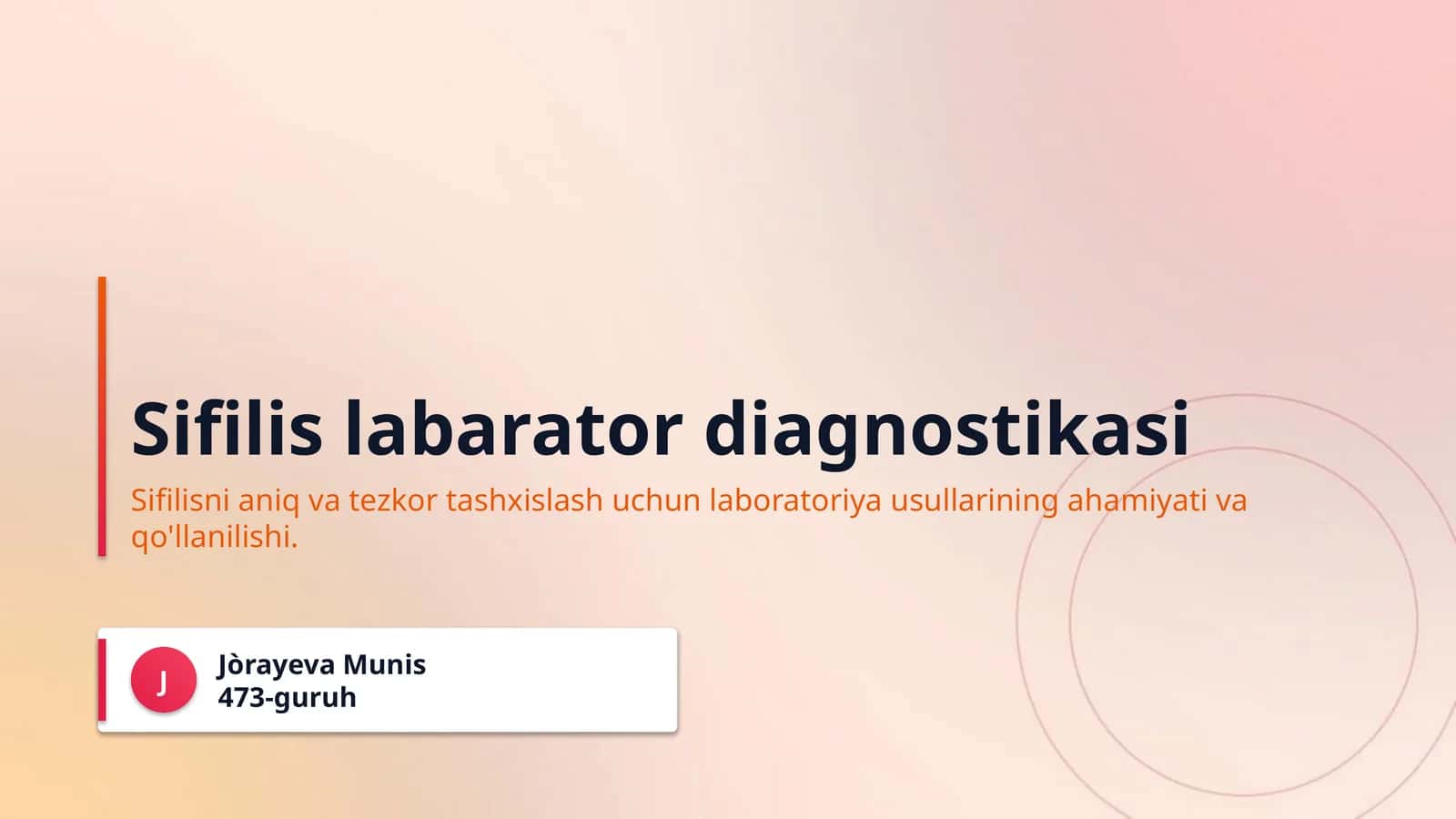 Sifilis labarator diagnostikasi