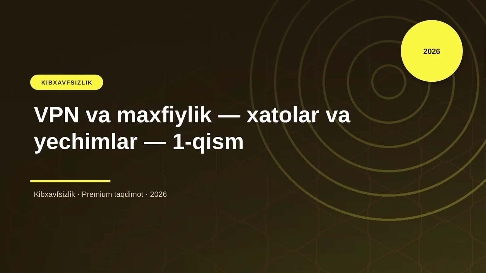 KIBXAVFSIZLIK