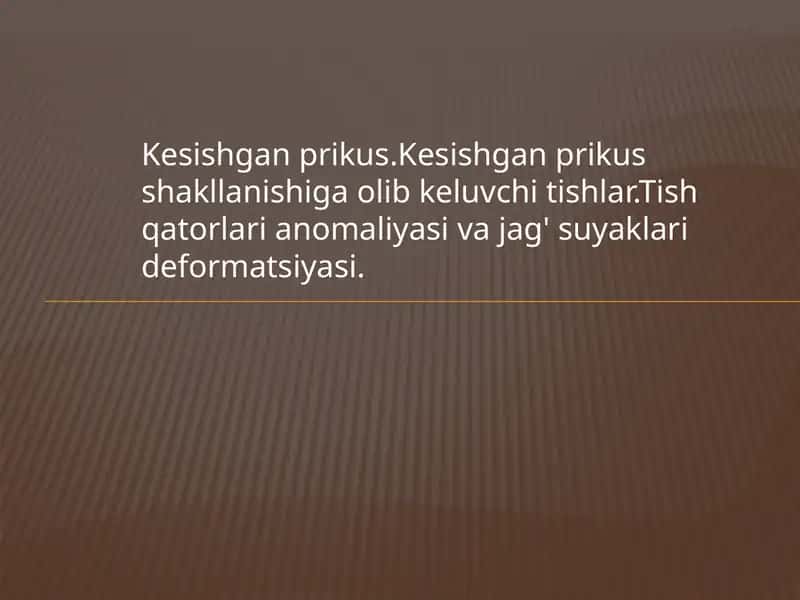 Kesishgan prikus